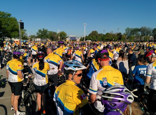 Getting ready to start bright and early Saturday morning