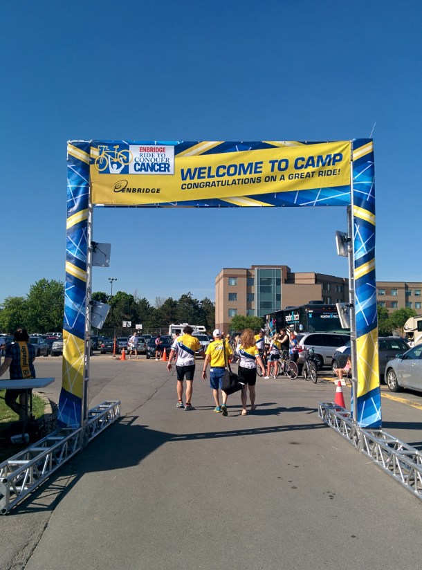 The first finish line