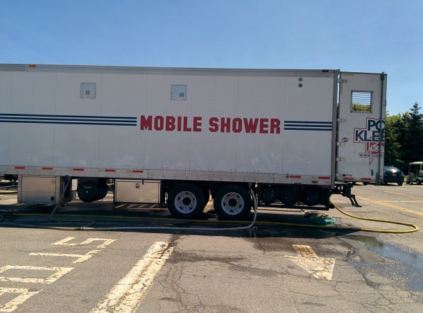 Mobile showers!